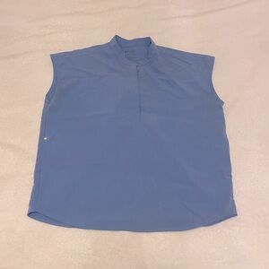 Ceil Blue Rafaela FIGS Oversized Scrub Top